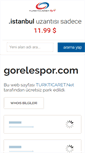 Mobile Screenshot of gorelespor.com